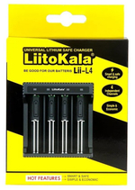 Зарядное уст-во для аккумуляторов LiitoKala Lii-L4 универсал. (черный)