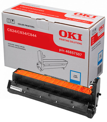 Фотобарабан Oki 46857507 для C824/C834/C844 голубой (30K)
