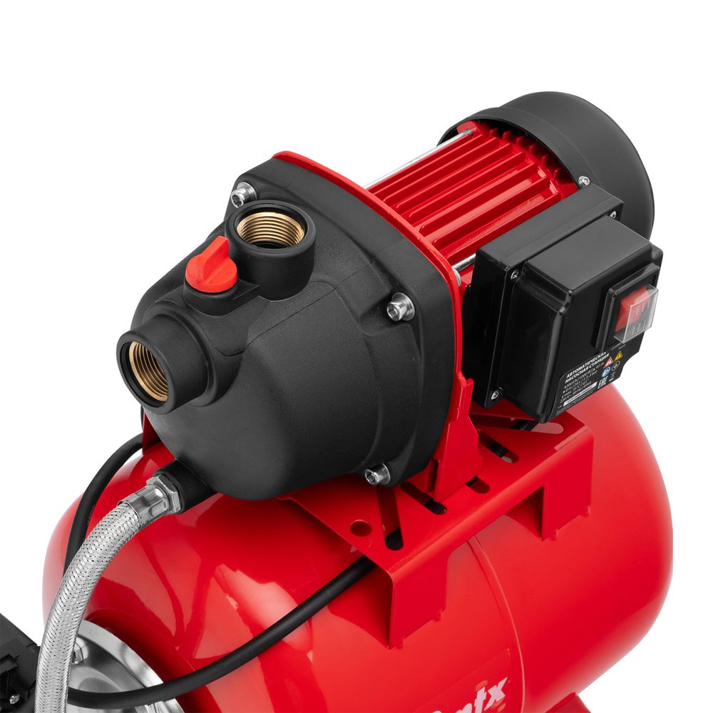 Насосная станция PS1000-24P, 1000 Вт, напор 43 м, 4300 л/ч, ресивер 24 л, пластик MTX