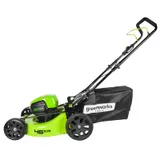 Газонокосилка аккумуляторная Greenworks Арт. 2502807, 60V, 46 см, бесщеточная, без АКБ и ЗУ — фото 3