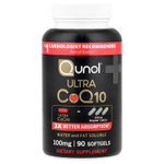 Qunol, Ultra CoQ10, 100 мг, 90 мягких таблеток