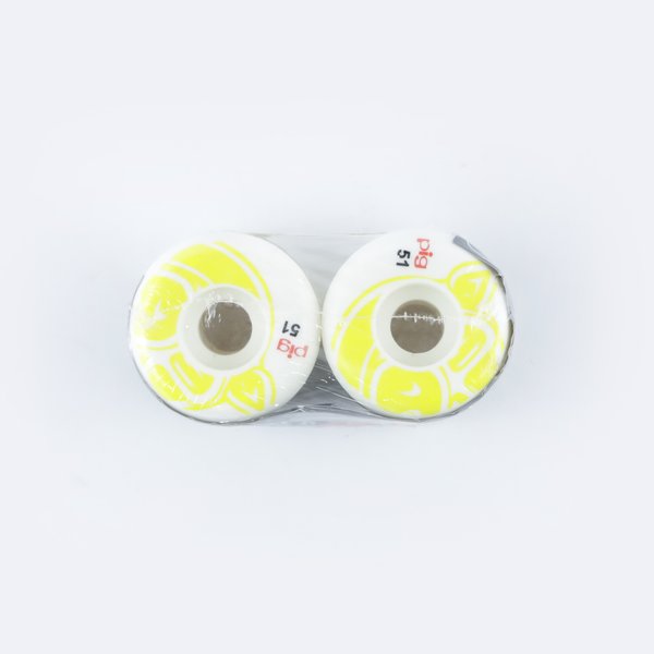 Колеса Pig Pig 3D Conical Yellow 101A артикул: - купить в магазине Дайс