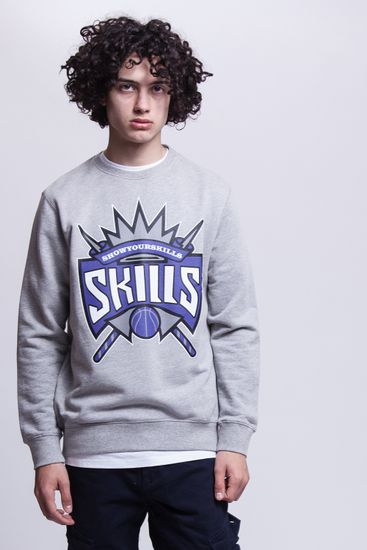 Толстовка SKILLS Sacramento Grey Melange