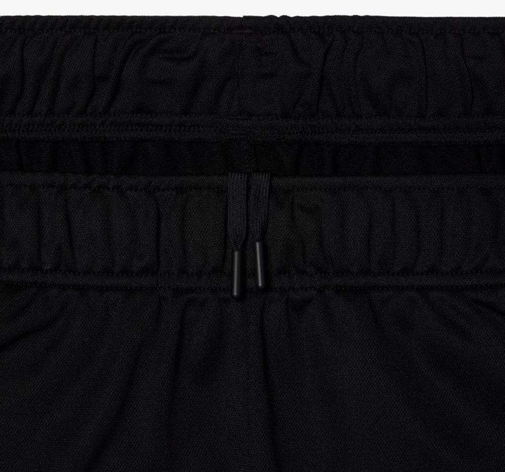 Мужские теннисные штаны Lacoste Ripstop Tennis Sweatpants - black/white