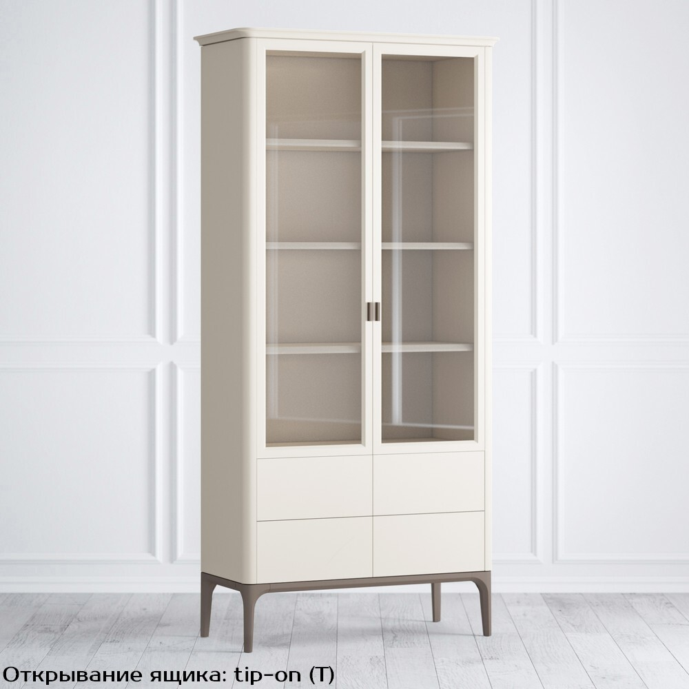 Шкаф книжный 4 ящика Pr082C