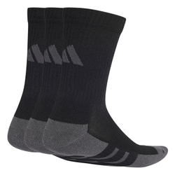Теннисные носки Adidas Essentials Climacool Cushioned Crew 3P - black/grey six