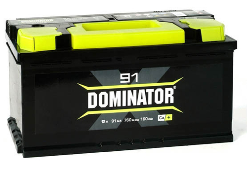 Купить Аккумулятор 6CT-91 (L), п.п., DOMINATOR