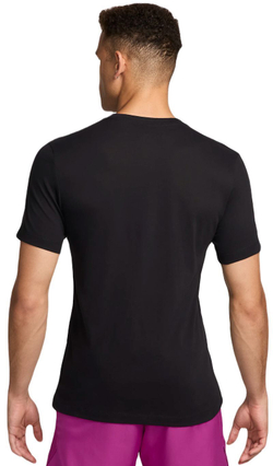 Мужская теннисная футболка Nike Court Dri-Fit US Open Tennis - черный