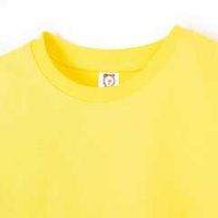 Футболка укороченная "Bb team yellow" подростковая
