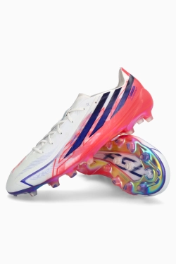 Бутсы adidas F50 Elite Hyperfast AG - белый