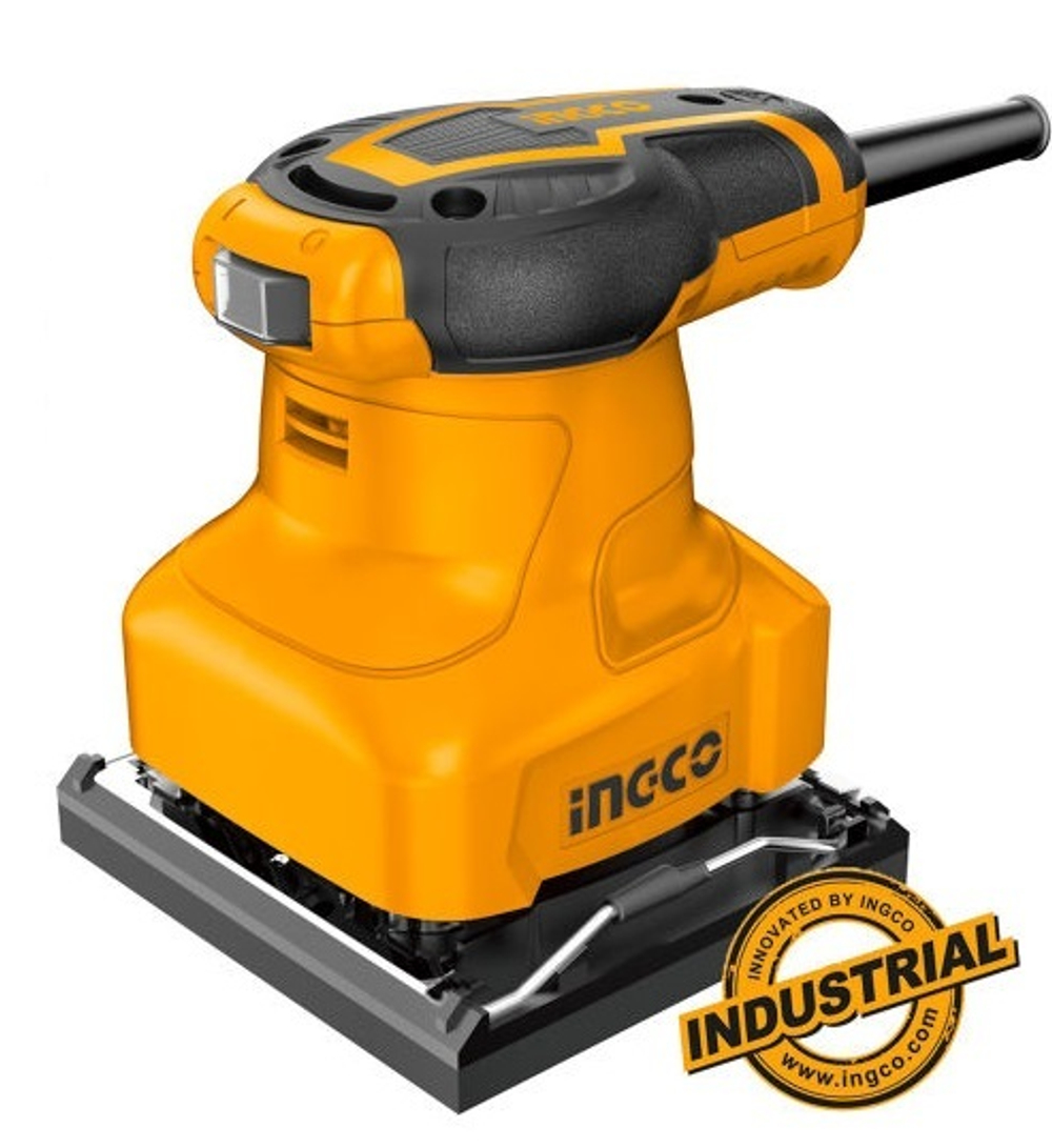 Шлифовальная машина вибрационная INGCO PS2408 INDUSTRIAL 240 Вт 110х100 мм