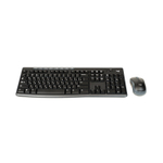 Клавиатура + мышь беспроводная Logitech MK270, черный, Retail (920-003381/920-004509/920-004518)