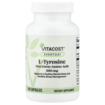 Vitacost, Everyday, L-тирозин, 500 мг, 100 капсул
