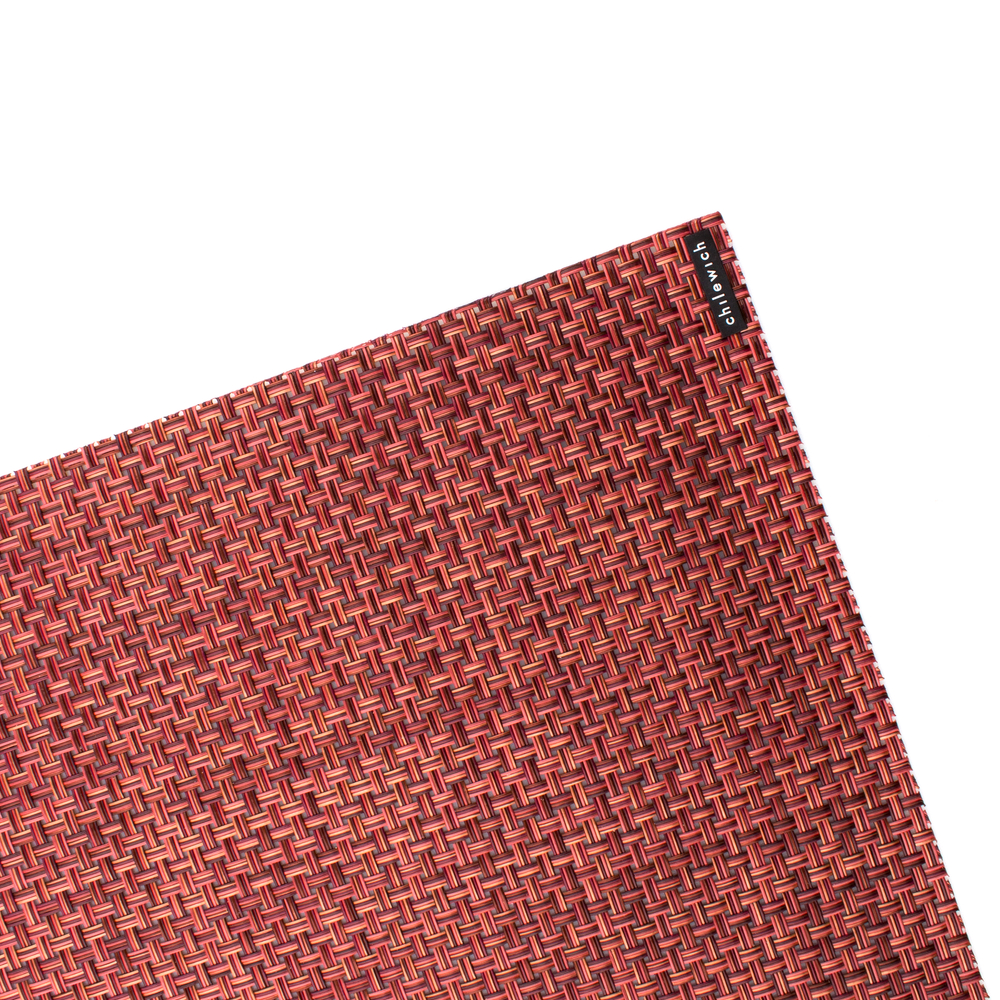 Салфетка подстановочная 36x48 Chilewich Basketweave Pomegranate