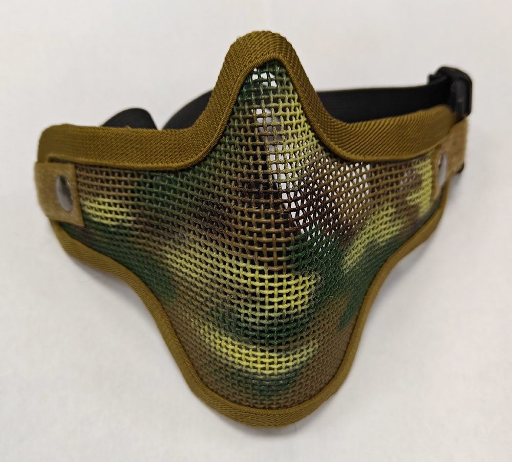 Сетчатая маска Wosport V1 SCOUTS MASK (Койот-камо)