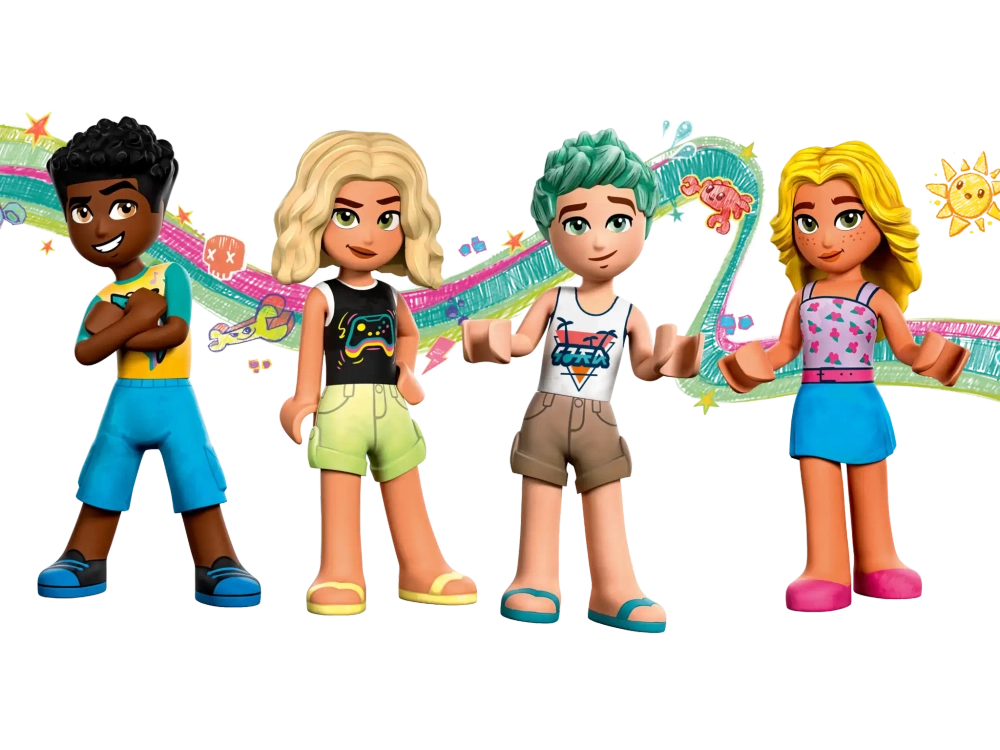 Конструктор LEGO Friends 41737 Пляжный парк развлечений