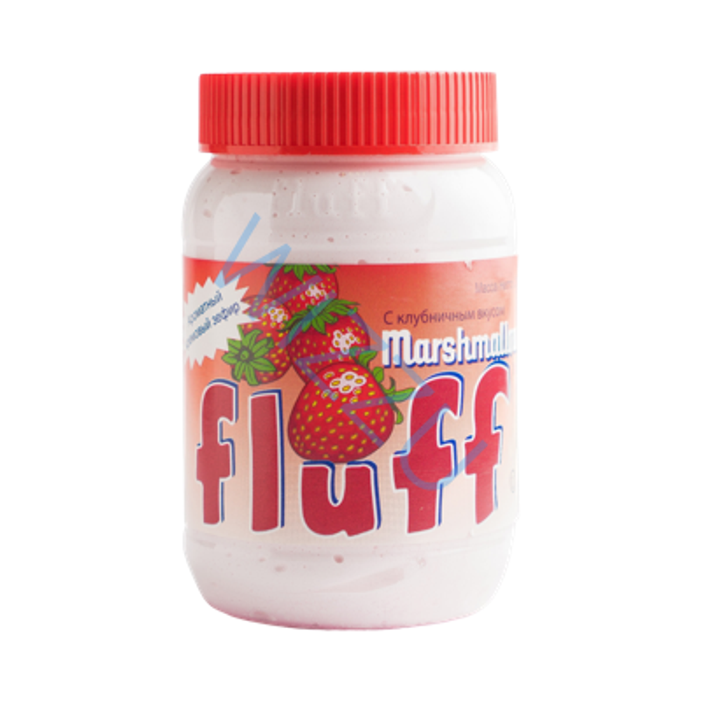 Кремовый зефир FLUFF Marshmallows 213гр клубника 12