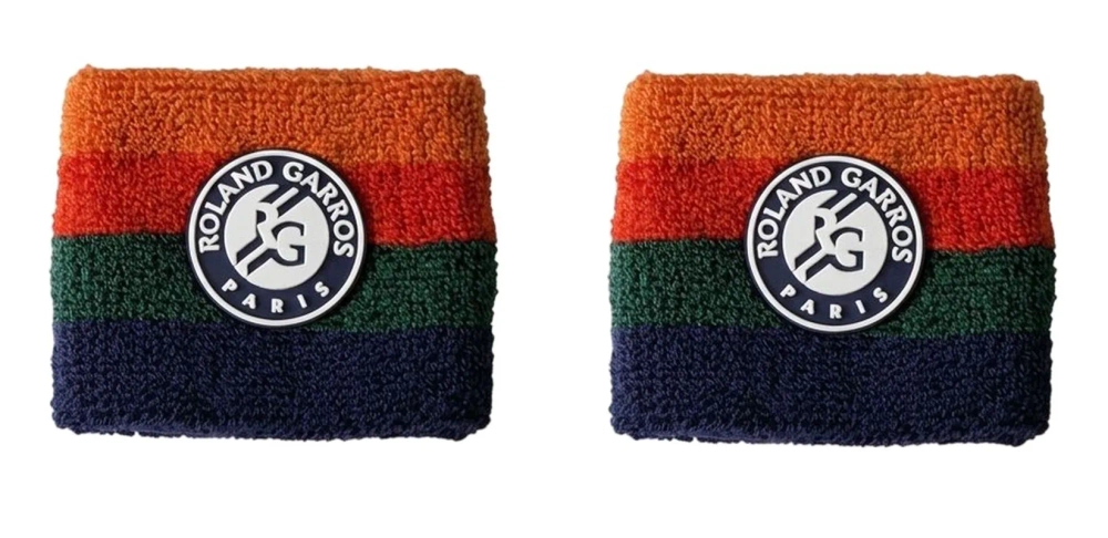 Теннисные напульсники Roland Garros Color Line Duo 2P - multicolor