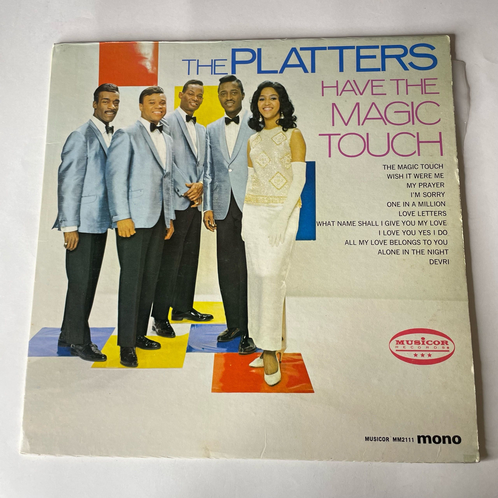 Винтажная виниловая пластинка LP The Platters, Have The Magic Touch (США 1966)