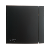 Накладной вентилятор Soler Palau SILENT-100 CRZ MATT BLACK DESIGN 4C