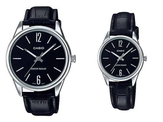 Парные часы Casio Standard: MTP-V005L-1BUDF и LTP-V005L-1BUDF