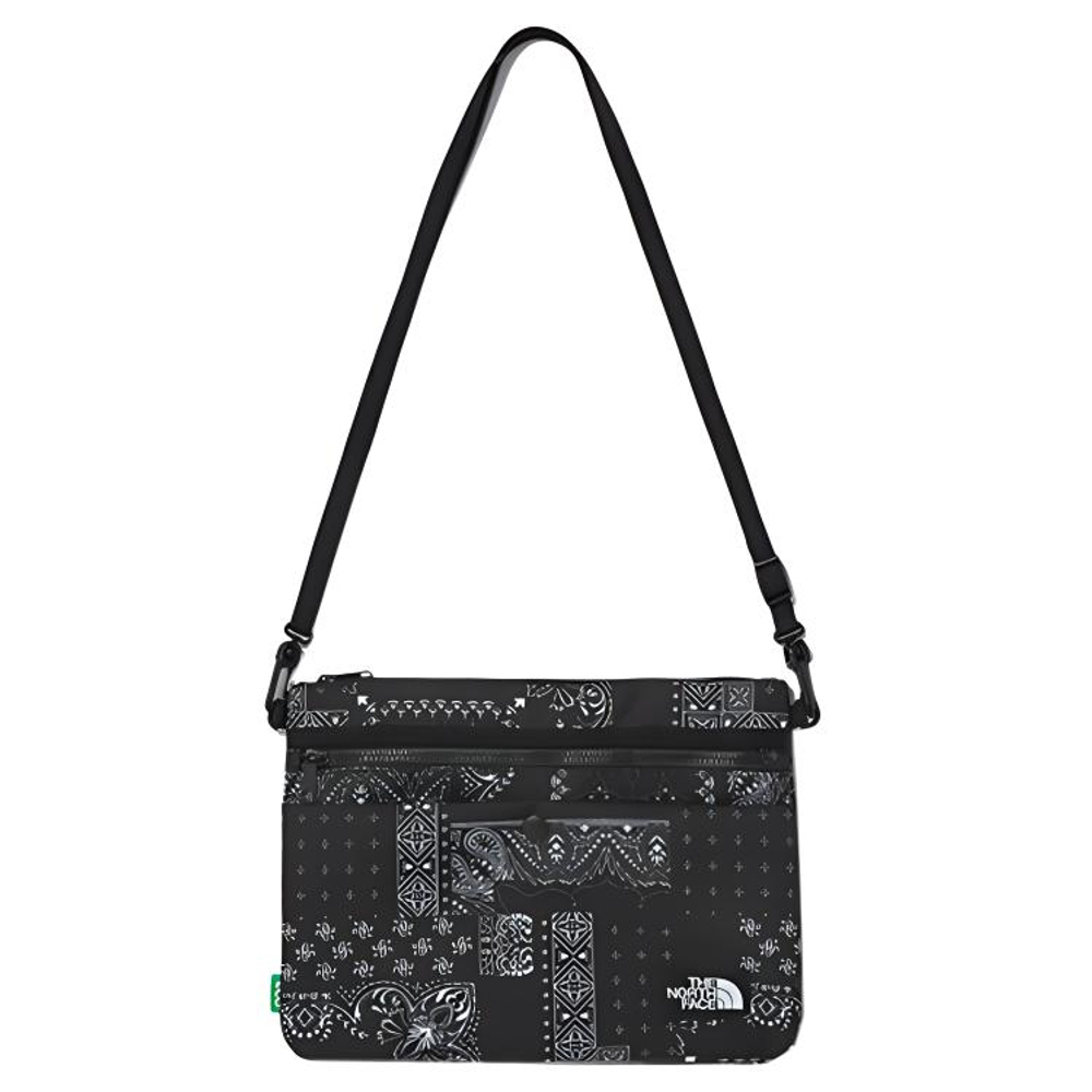 THE NORTH FACE Camisole Bag, One Shoulder Handbag, Outdoor Bag Polyester Black Multicolor Unisex