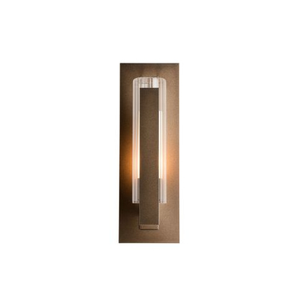 Вертикальный Бар Рифленое Стекло Небольшой Открытый Бра - Hubbardton Forge