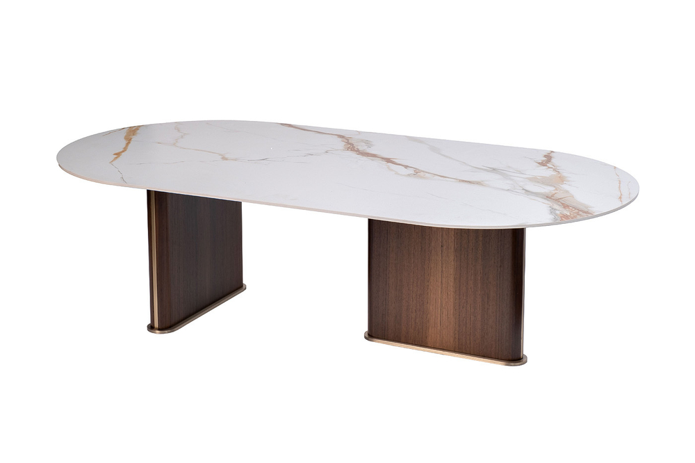 Стол журнальный 130x65x38см Garda Decor белый