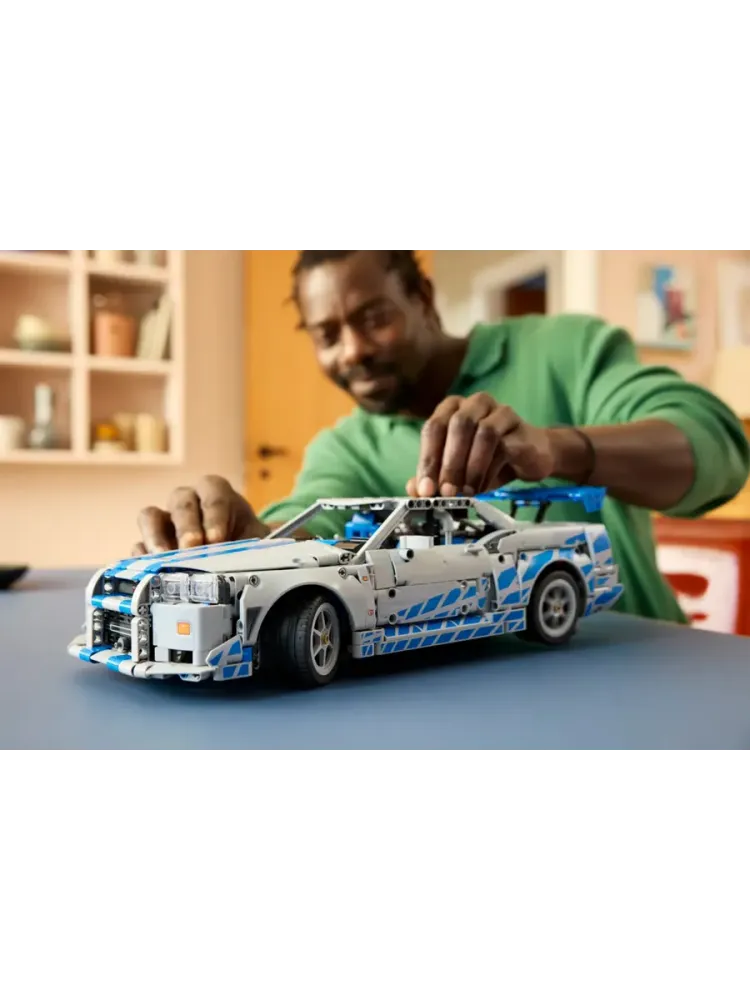 Конструктор Technic 42210 Форсаж 2: Nissan Skyline GT-R