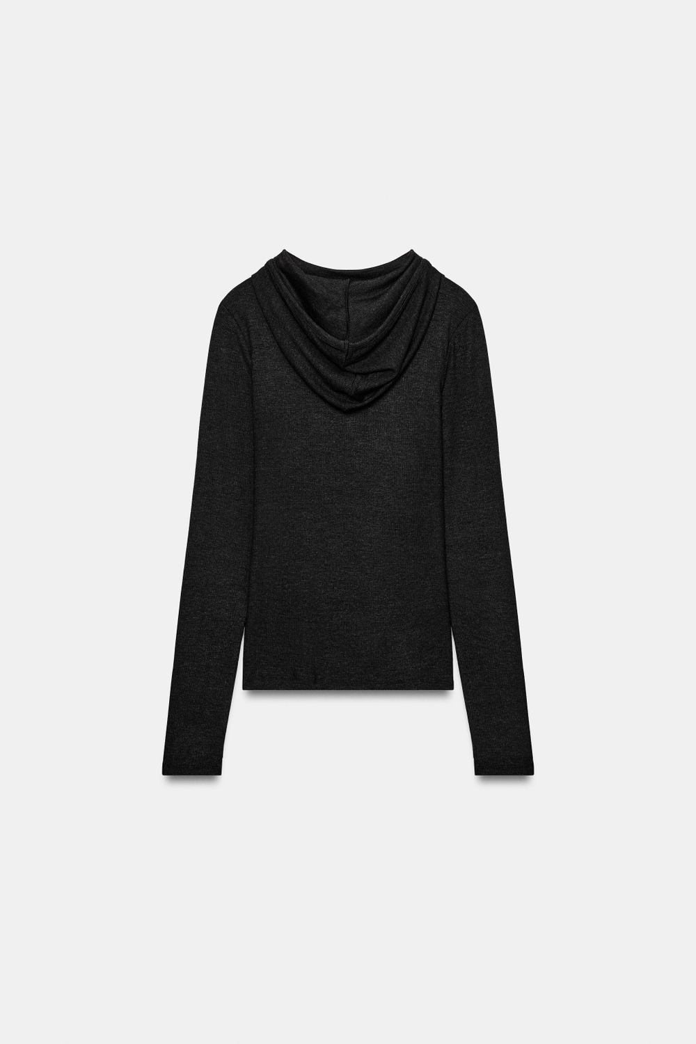 ФУТБОЛКА SLIM С КАПЮШОНОМ — ZARA