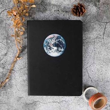 Блокнот из черной бумаги MUKE Bullet Dot Journal EARTH B6 (65301)