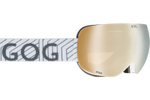 Горнолыжная маска GOG Ryder / Matt White / Reflex Gold