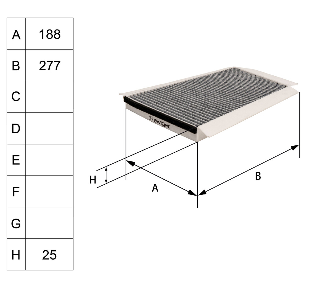 EWIGER - EW111070466-EWI - Filter, cabin air