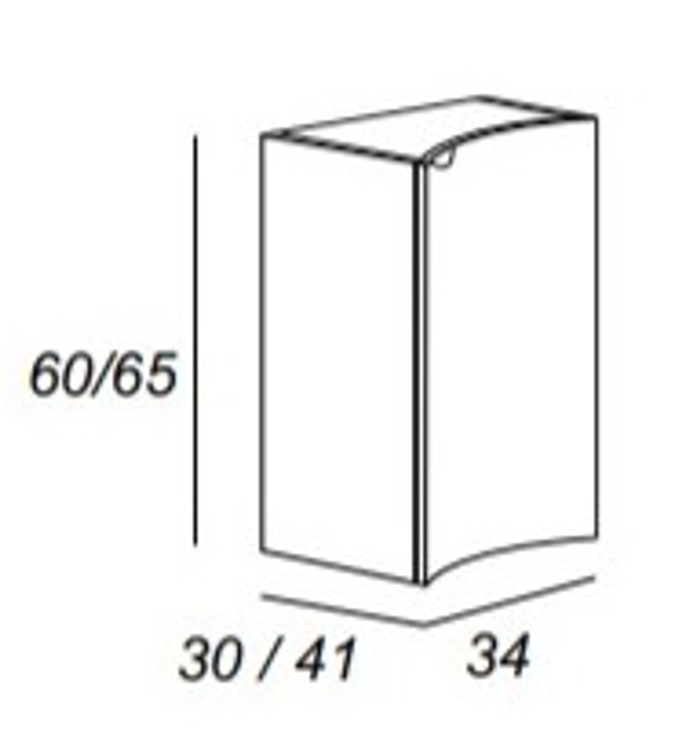 Мебель для ванной комнаты CEZARES RIALTO 136 см одна чаша Nero grafite 55171 + 55174 + 55177