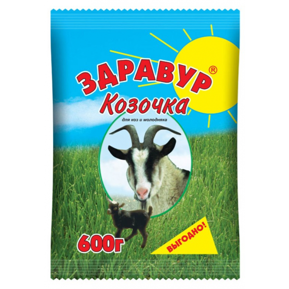Витаминно - минеральная добавка к корму ( премикс )  Здравур Несушка для кур-несушек и другой домашней птицы (2 шт. по 600 гр.)
