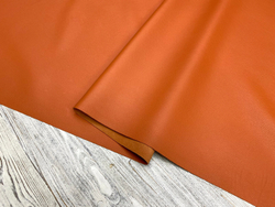 Кожа Russet Orange матовая поверхность