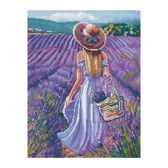 Almaz qaşlarla mozaika \ Алмазная мозаика \ Diamond painting ТРИ СОВЫ "Прованс", 40*50см