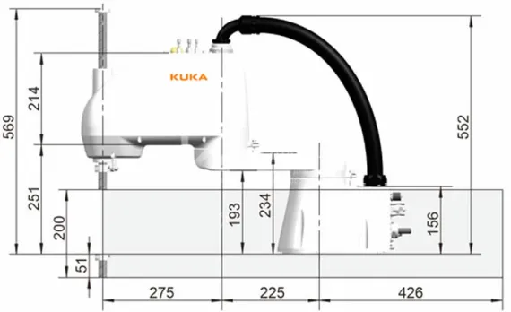 Промышленный робот KUKA KR SCARA, KR 6 R500 Z200-2