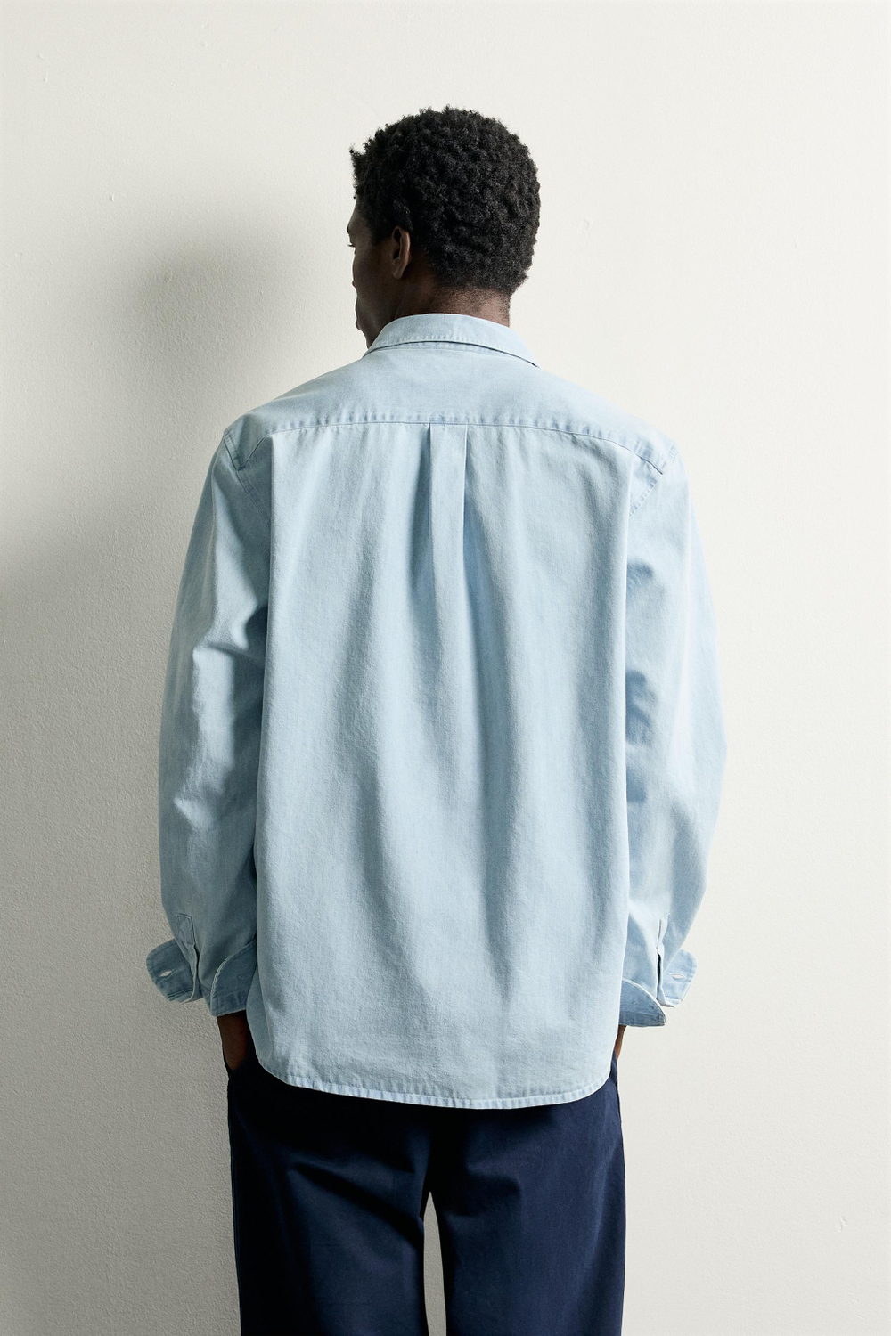ДЖИНСОВАЯ РУБАШКА REGULAR FIT — ZARA · 7545/330