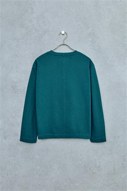 ZARA STORIESZ — ФУТБОЛКА ИЗ ПЛОТНОГО ХЛОПКА С ЭФФЕКТОМ ПОТЕРТОСТИ, ОКЕАНСКИЙ СИНИЙ