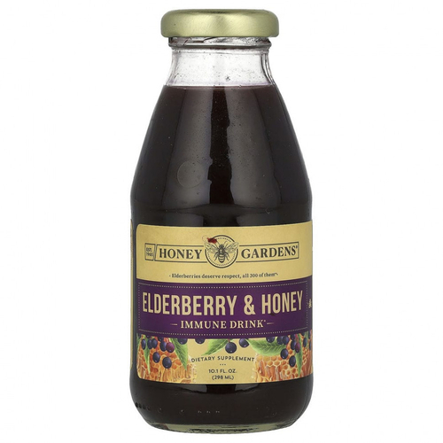 Honey Gardens Elderberry Immune Drink - 10 oz.