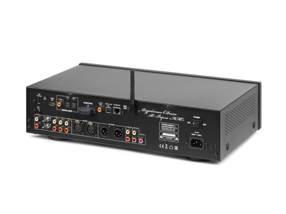 Premiera X1S PRO — предварительный усилитель (предусилитель) с сетевым проигрывателем