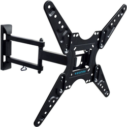 Кронштейн для телевизора Kromax OPTIMA-414 черный 20"-55" макс.30кг настенный поворотно-выдвижной и наклонный