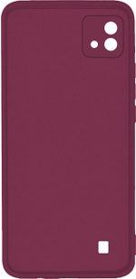 Мягкий Soft Touch чехол из силикона для REALME C11 2021 / C20 с бархатной подкладкой