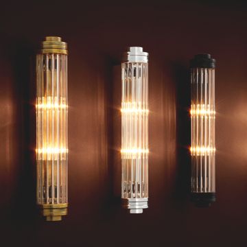 Eichholtz Wall Lamp Gascogne S, Bronze Finish / Clear Glass