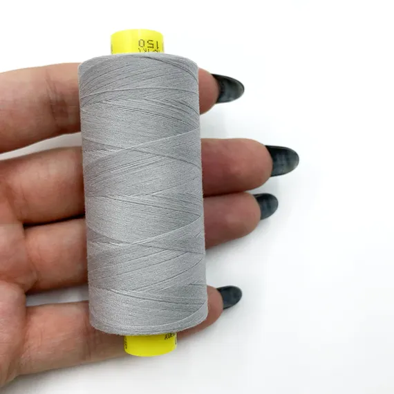 Нитки GUTERMANN Mara №150 светло-серые (38)