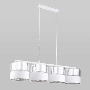 Подвесной светильник 4177 белый/хром Hilton Silver TK Lighting