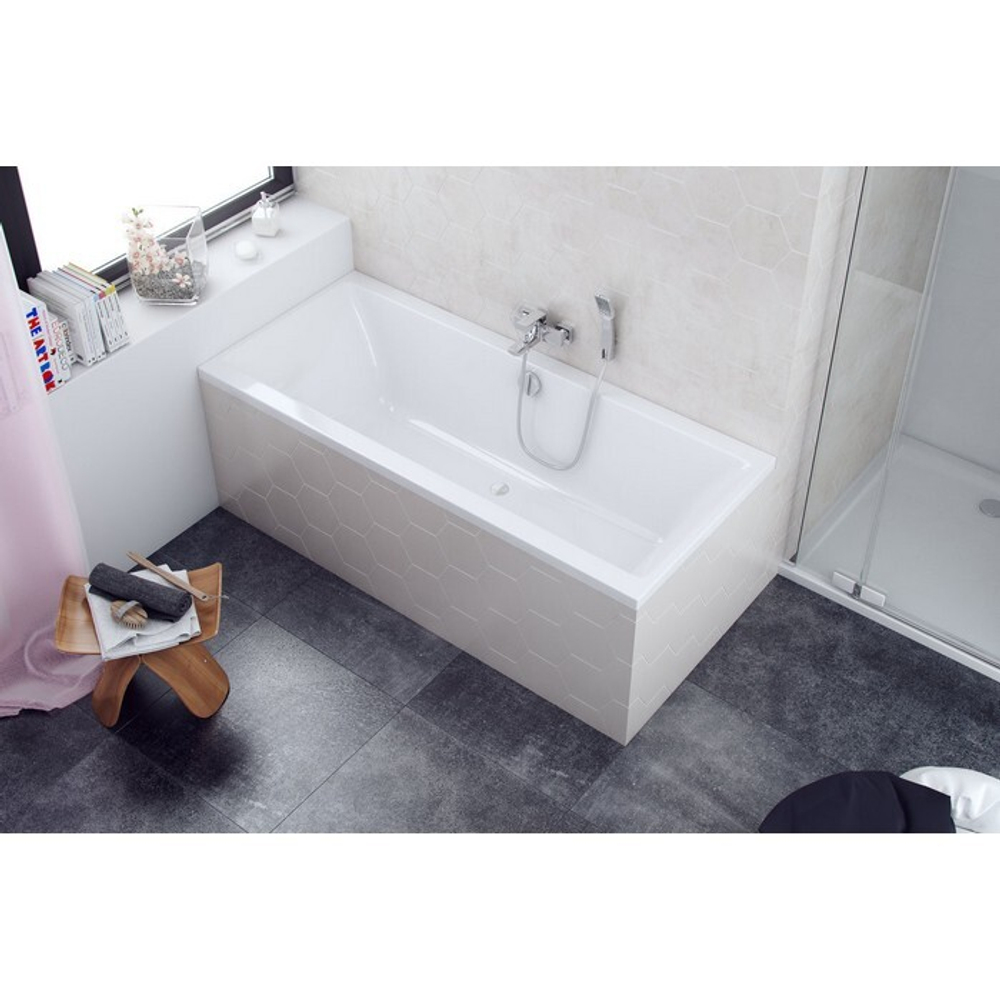 Акриловая ванна Excellent Pryzmat 180x80 WAEX.PRY18WH