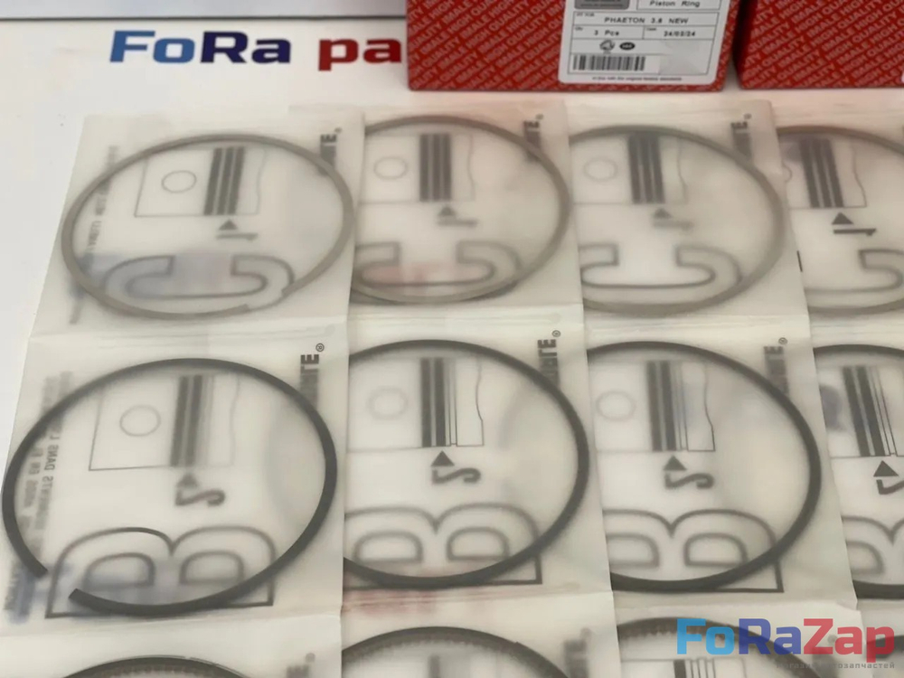 Кольца поршневые STD VAG 3.6
