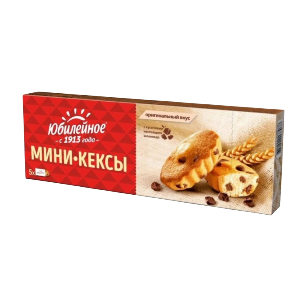 Кексы мини JUBILEE Молочный Шоколад 140гр
